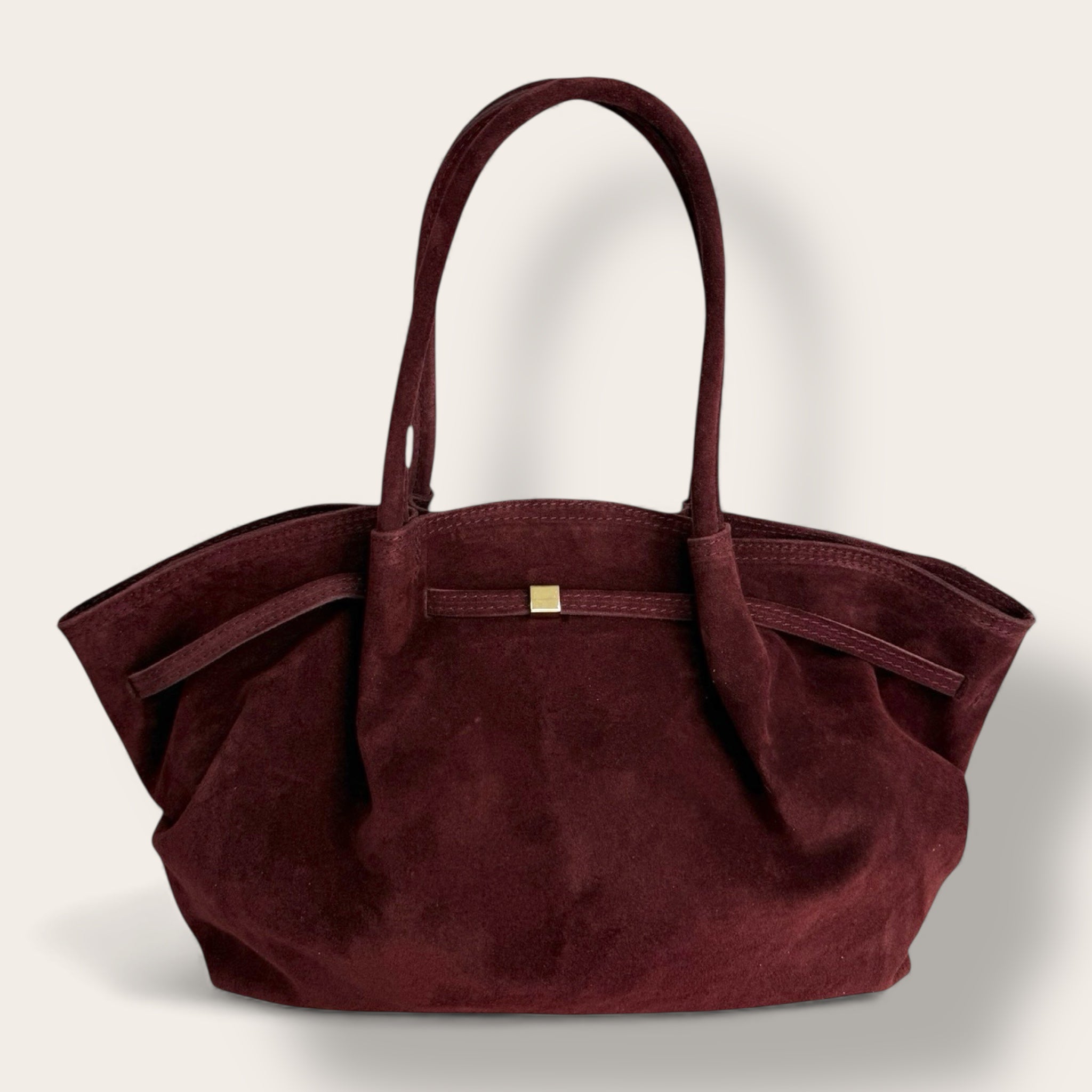 Borsa Rinascimento in vera pelle scamosciata | Florence Italy