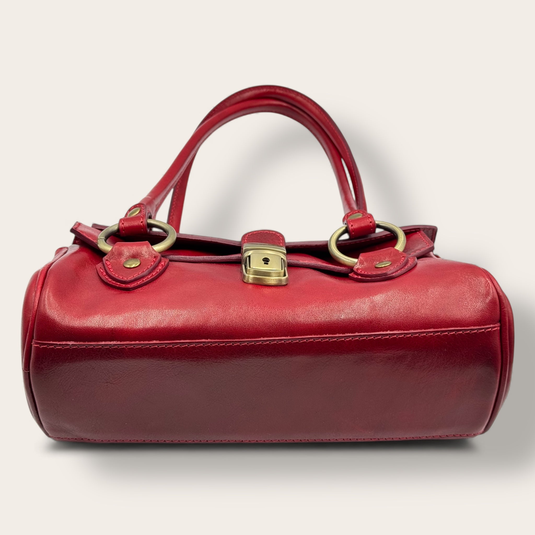 Giglio – Borsa Artigianale in vera pelle Florence Italy