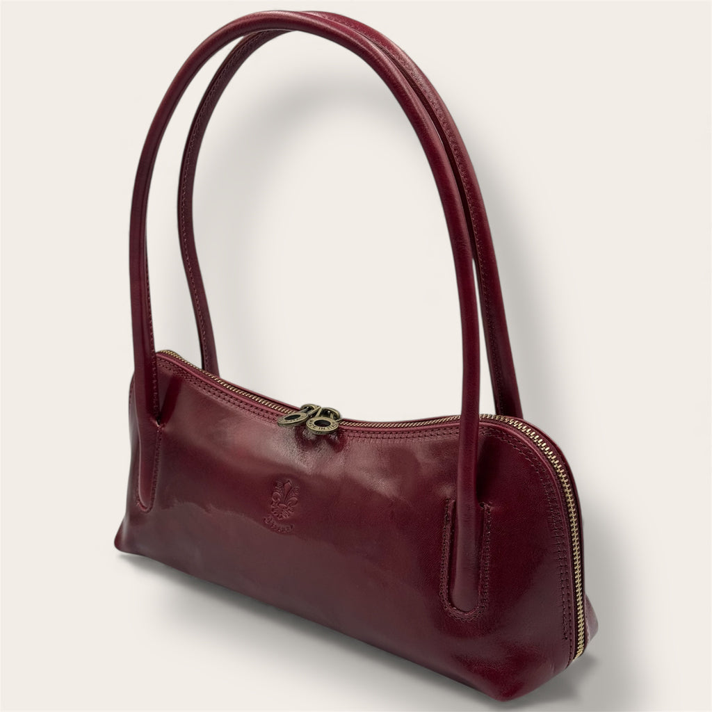 Borsa "Lungarno" bordeaux - Florence Italy