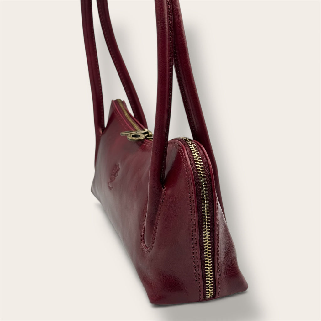 Borsa "Lungarno" bordeaux - Florence Italy