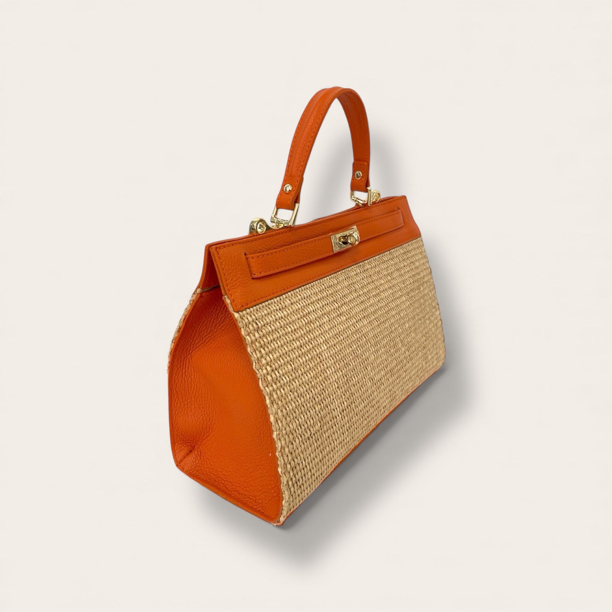 Florence Italy – Selva | Borsa in pelle e raffia