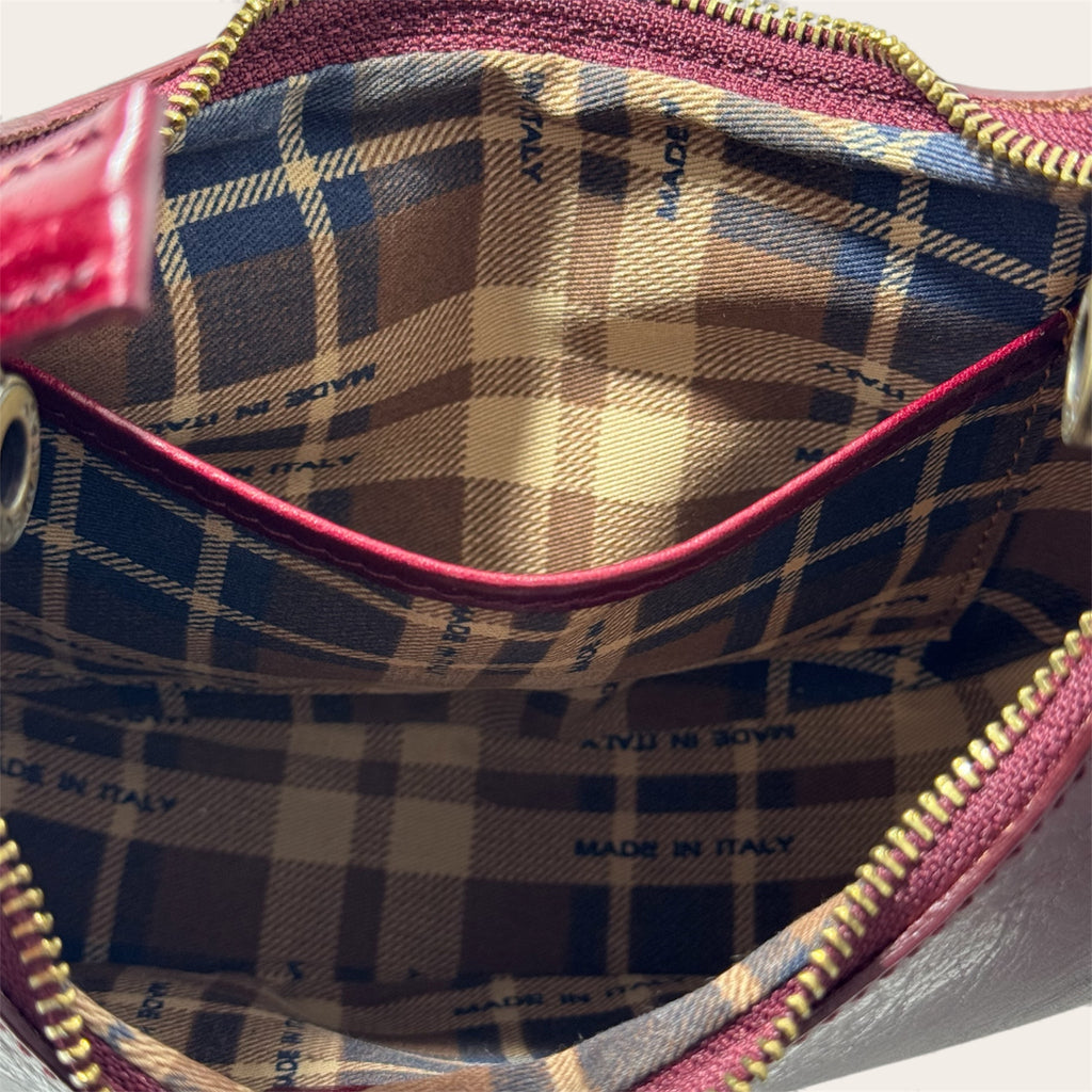 Borsa “Beatrice” bordeaux – Florence Italy
