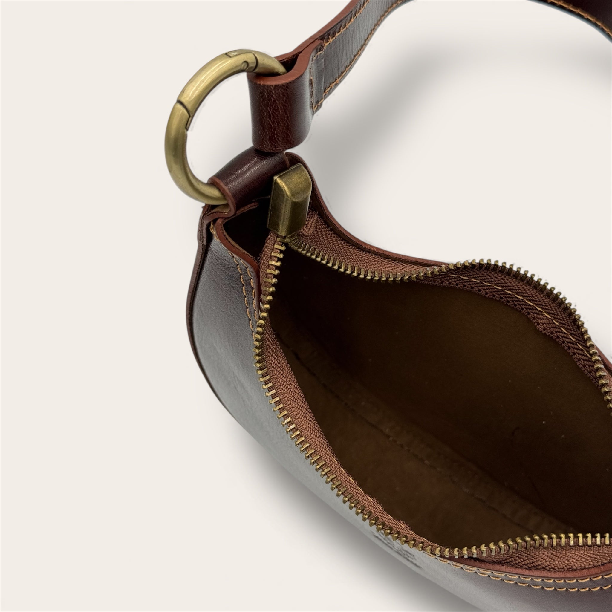 Borsa “David” marrone – Florence Italy