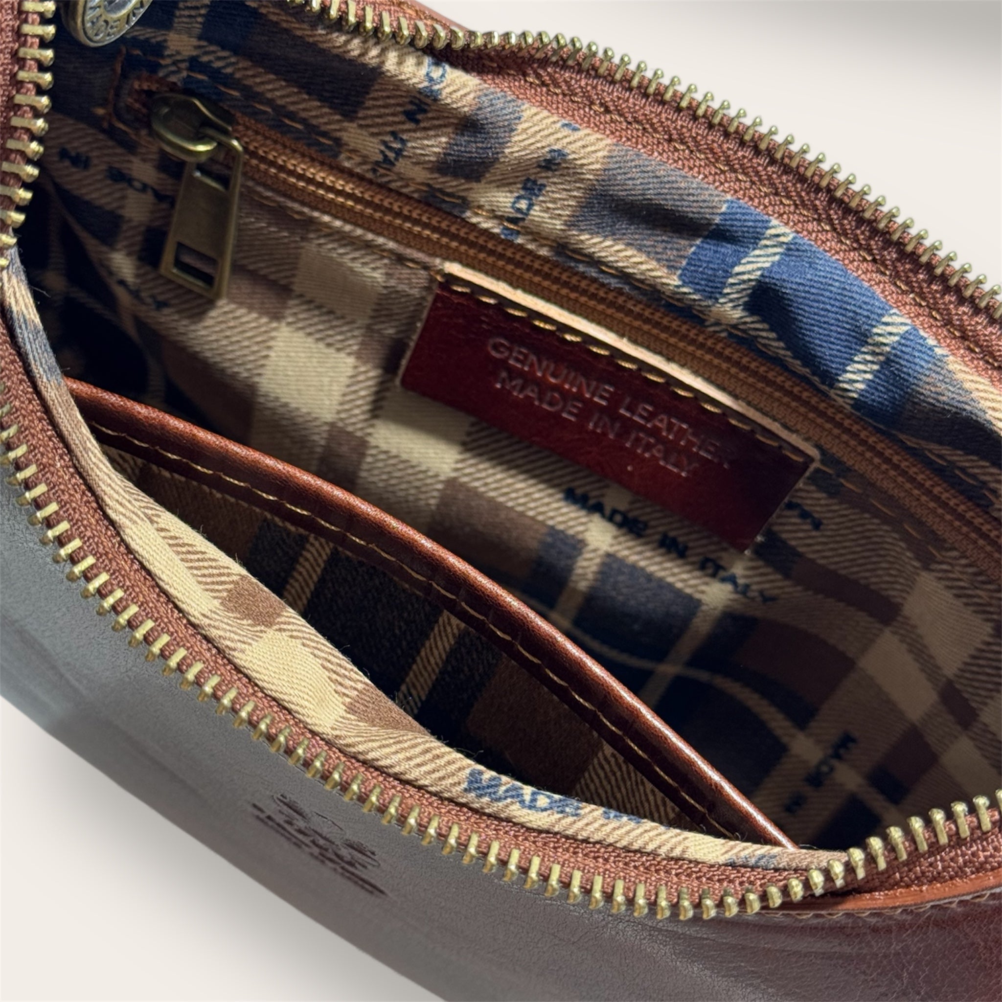 Borsa “Beatrice” marrone – Florence Italy