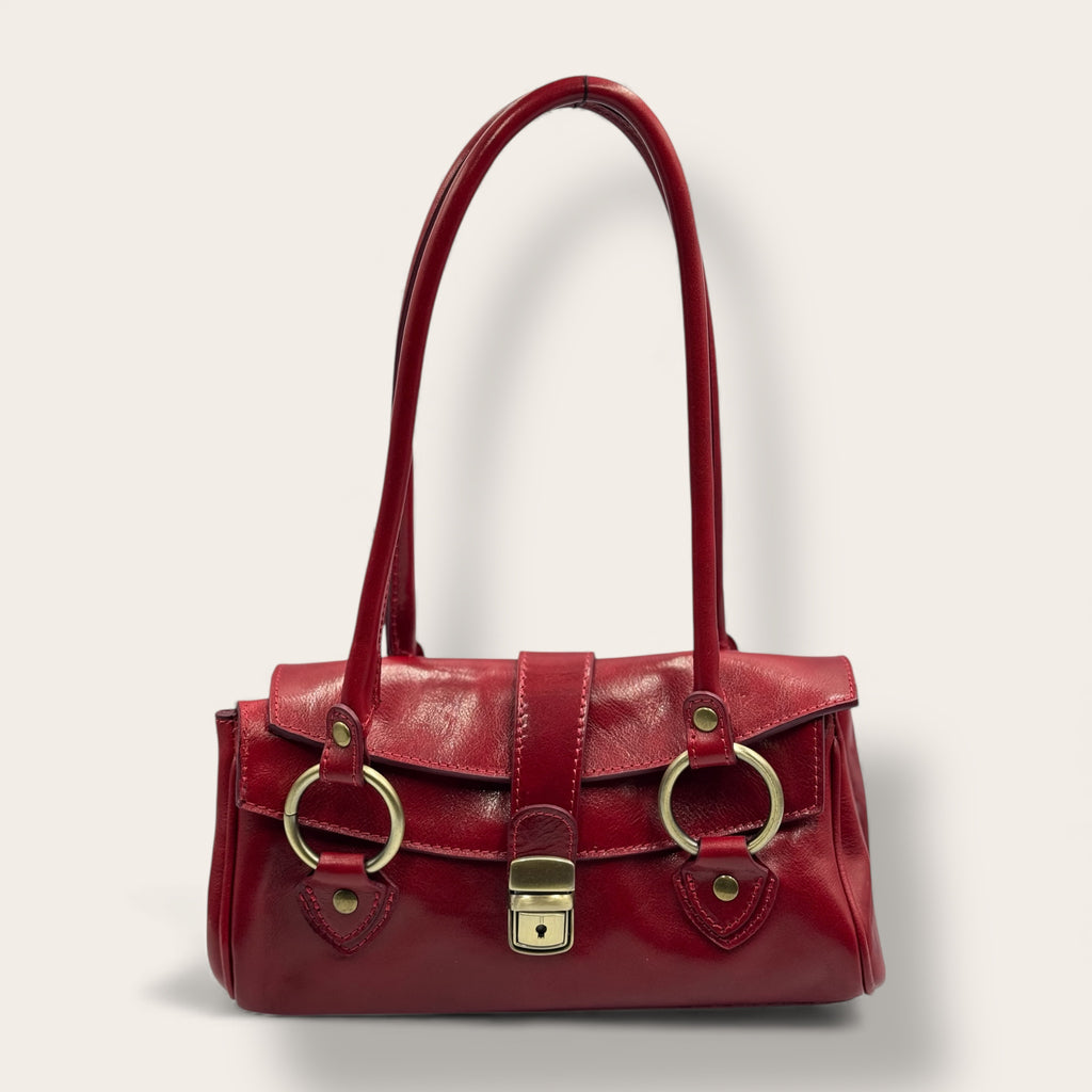 Giglio – Borsa Artigianale in vera pelle Florence Italy