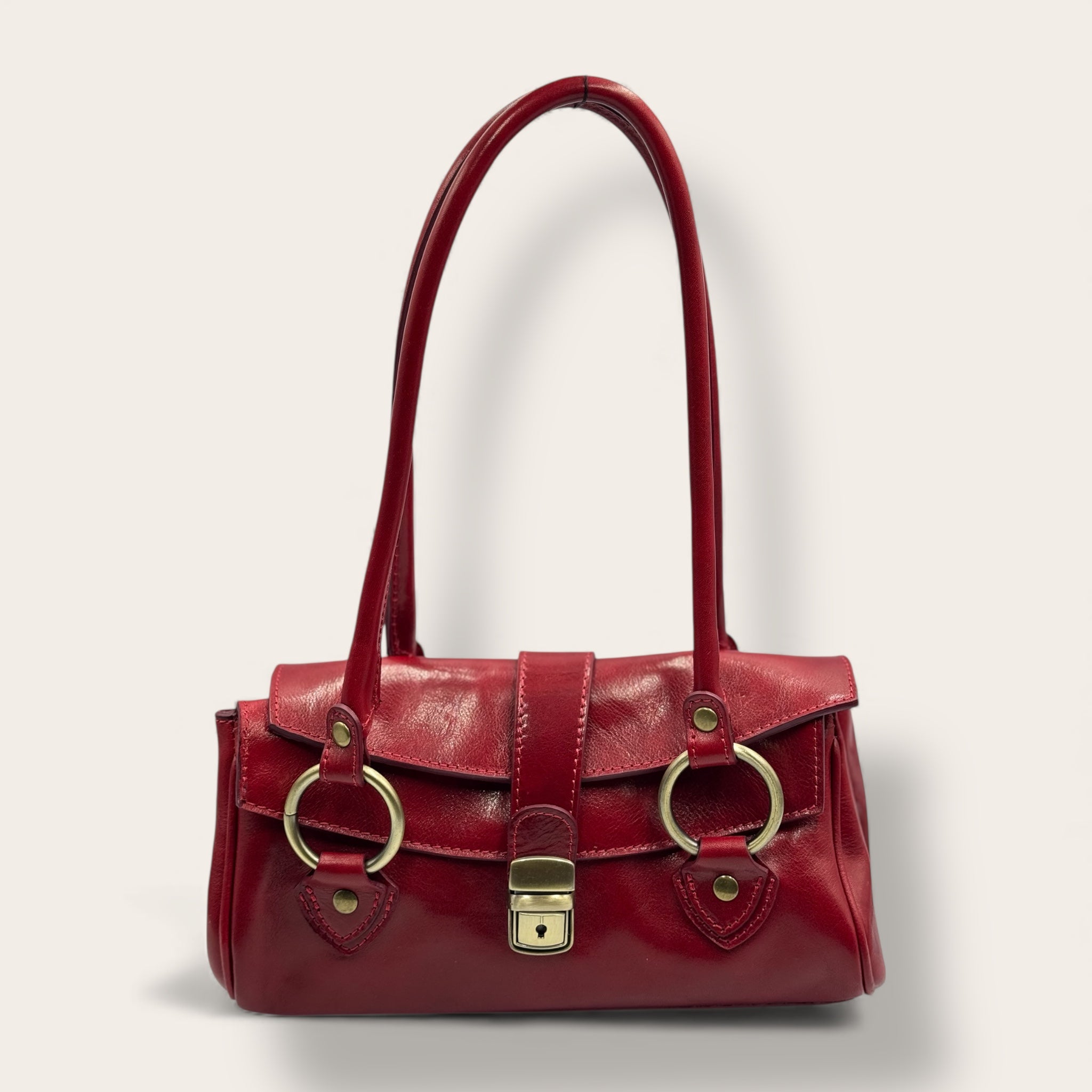 Giglio – Borsa Artigianale in vera pelle Florence Italy