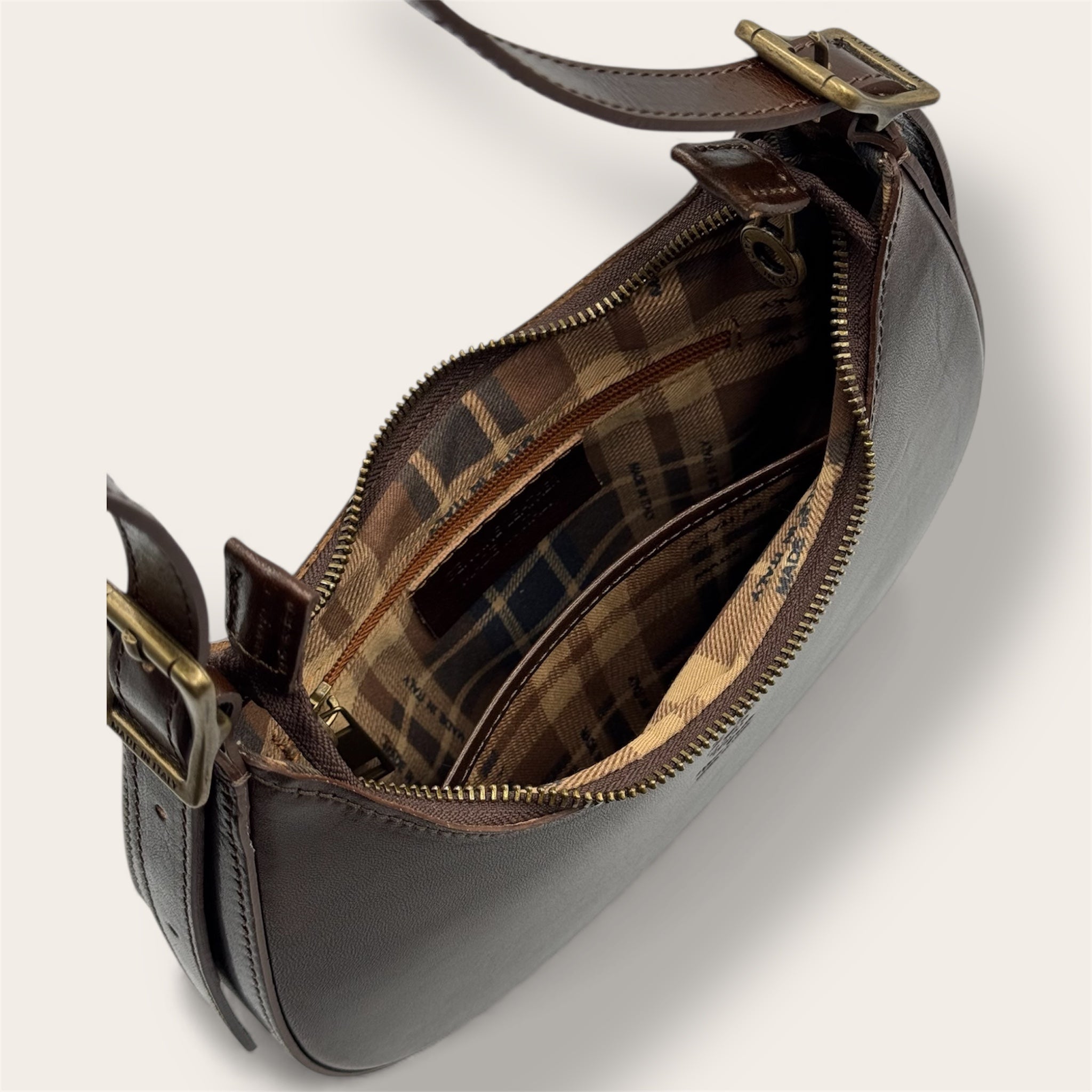 Borsa “Beatrice” testa di moro – Florence Italy