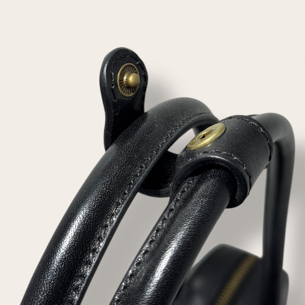 Florence Italy – Tornabuoni Nero | Borsa in Pelle Made in Italy