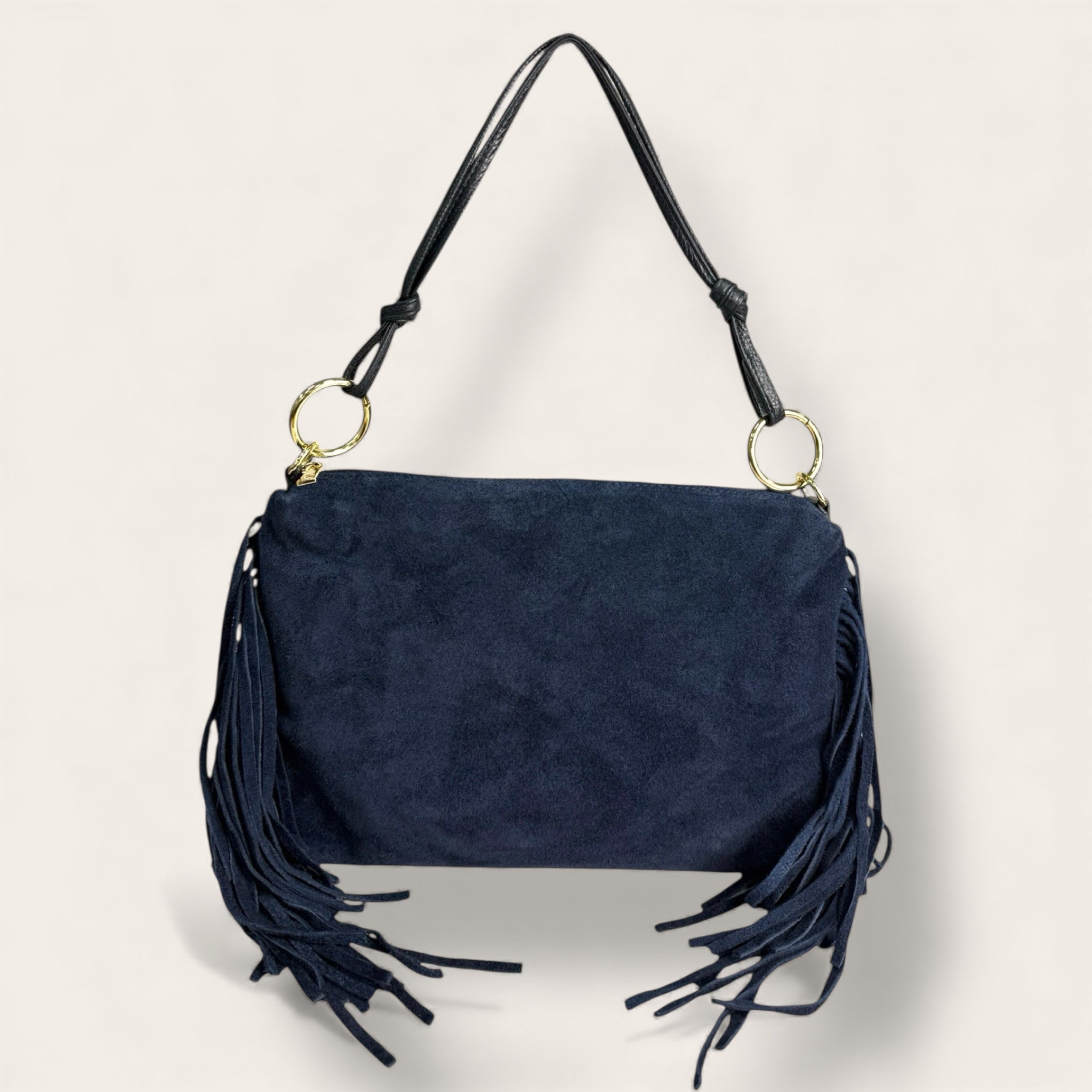 Borsa Medusa in vera pelle scamosciata | Florence Italy