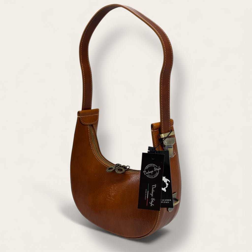 Borsa “Botticelli” cuoio fiorentino – Florence Italy