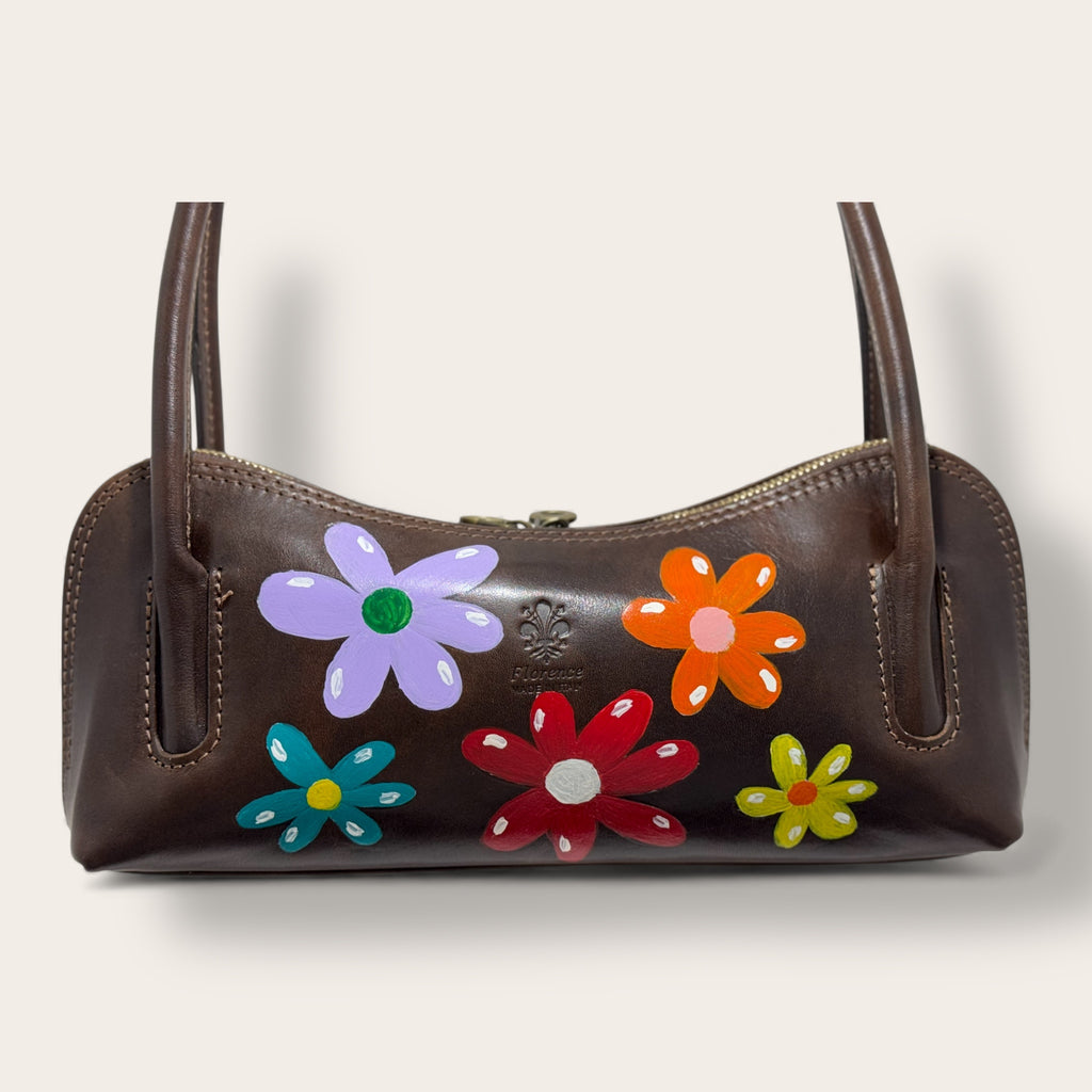 Borsa “Boboli” – Pezzo Unico Dipinto a Mano | Florence Italy