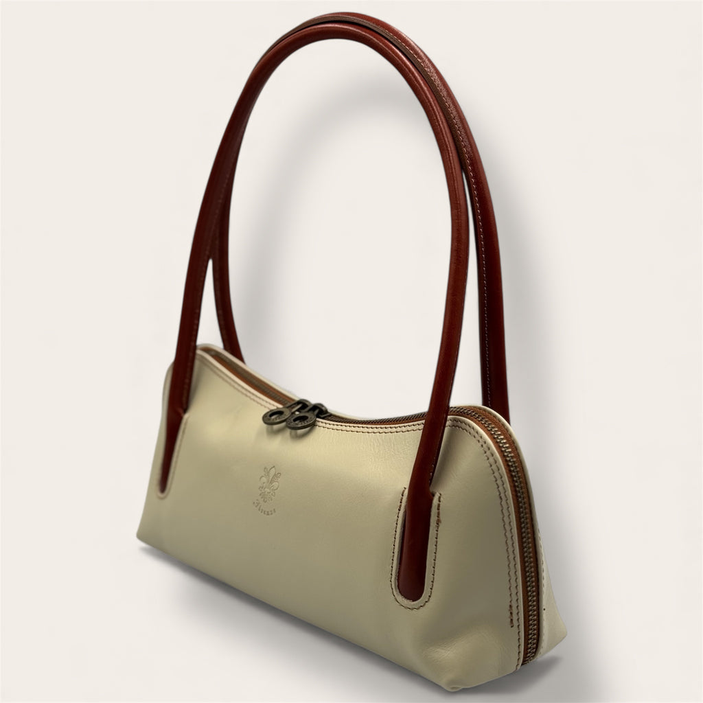 Borsa "Lungarno" avorio - Florence Italy