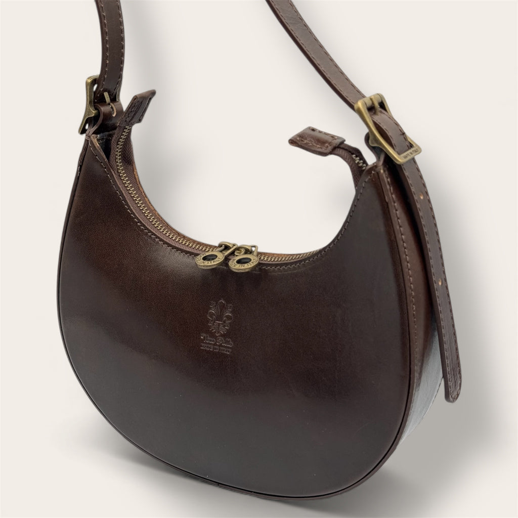 Borsa “Beatrice” testa di moro – Florence Italy