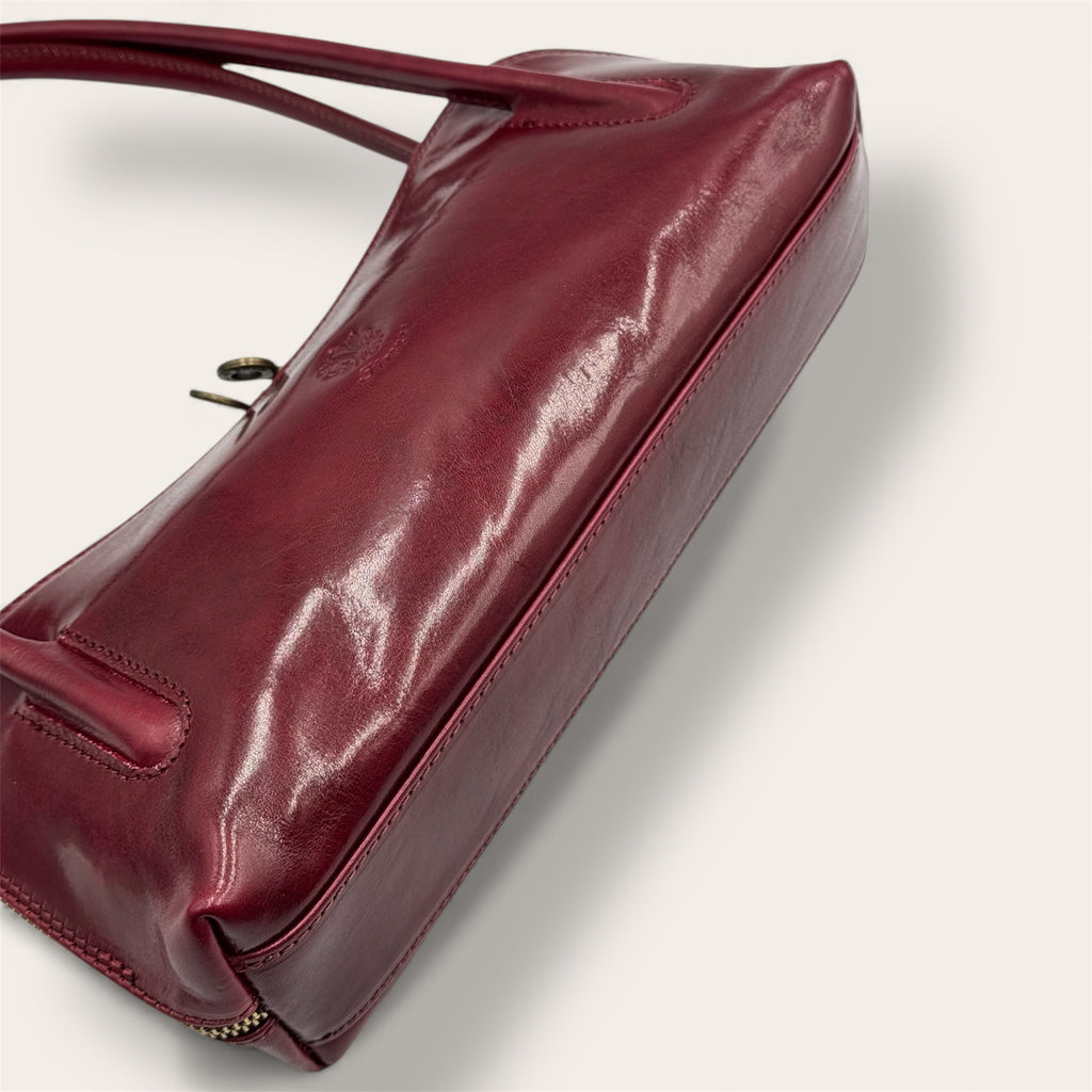 Borsa "Lungarno" bordeaux - Florence Italy