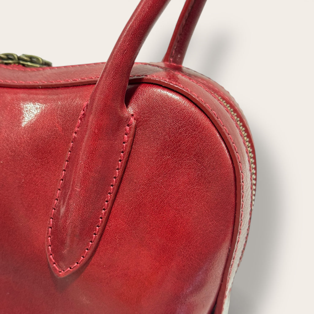 Florence Italy – Tornabuoni Bordeaux | Borsa in Pelle Made in Italy